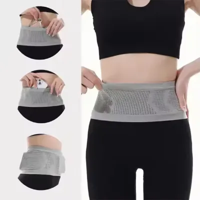 High Quality Sports Waist Pack Mobile Phone Case Hidden Pouch Gym Running Belt Waist Bag