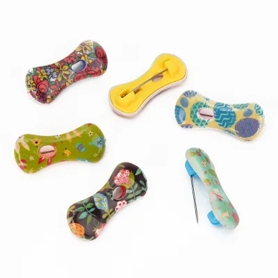 JP Oval Plastic Multi-colored Hijab Women Brooches Japan Style Buckle Scarf Safety Pins Muslim Hijab Pins Clips