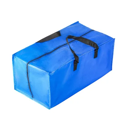 Laminated Woven Storage Bag Printing Moving Bag Packaging Storage Waterproof Portable Moving Bag