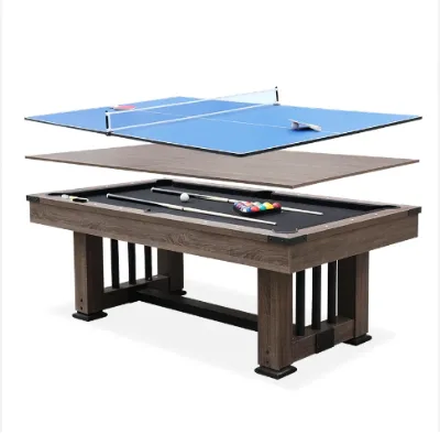 Innovative Design Multi-functional 3 in 1 7FT Roma Pool Table Can Be Used As a Table a Pingpong Table and Desk