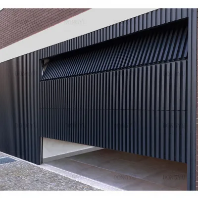 Kenya China Overhead Sectional Garage Door Logistic System Use Suppliers Factory Transparent Sliding Garage Doors