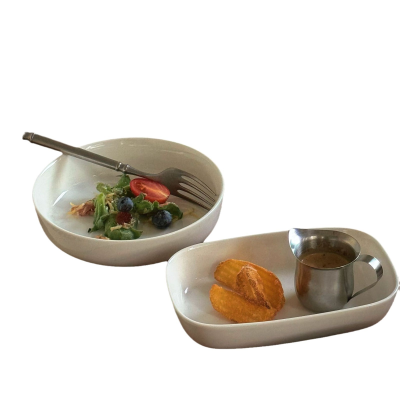 Modern Ceramic Plates Breakfast Plates Restaurant Salad Plate