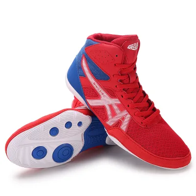 More People Choose Wrestling Training Shoes Professional Grade Shoes for Adults and Children for Fighting Competitions