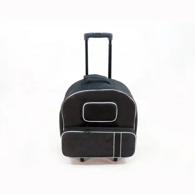 Hot Selling Practical High Quality Portable 14 Inch Small Snare Drum Bag with Rod Casters