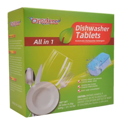 Cross-Border Detergent Special All-In-One Restaurant Use Dishwashers Solid Ball Dishwashing Bright Dish Cleaning Effervescent