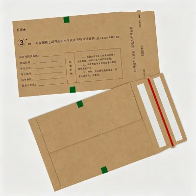 Custom 300gsm C5 Kraft Paper Mailer Envelope Printed logo Tear Strip Opening Color Gift Envelope with Adhesive Tape for File