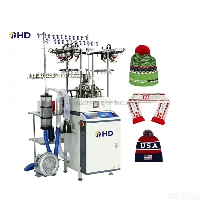 HD Company High Speed Weft Knitting Style Hat Knitting Machine
