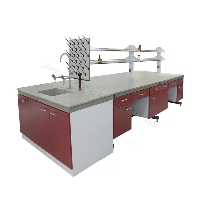 Chemical Resistant Worktable 30% HCl H2SO4 Tolerance Sealed Silicone Joint Hydrochloric Acid Tested