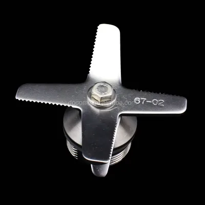 Stainless Steel Blender Wet Blade Blender Assembly for Multiple Commercial Blender Blade Replacement Part 2026
