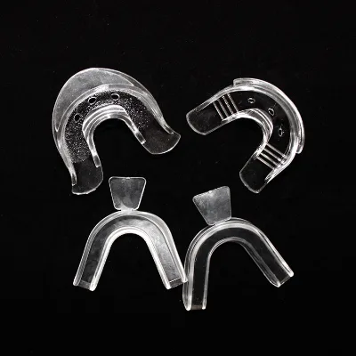 Custom Home Dental Bleaching Prefilled Thermoforming/Silicone Mouth Tooth Teeth Whitening Tray