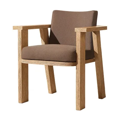 Factory Direct Solid Wood Outdoor Dining Tables and Chairs Sun-Proof Teak for Courtyard Villa Hotel Garden for Outdoor Living