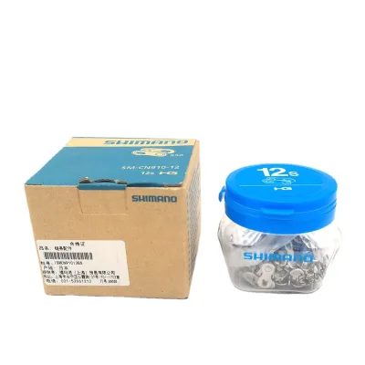 SHIMANO 12-Speed Mountain Bike Chain Steel Bicycle Chain with Quick Release Magic Buckle CN910