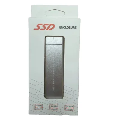 10Gbps M.2 PCIe NVMe SSD Enclosure USB3.1 Type C Portable External NVMe Hard Drive Enclosure Aluminum Cooling SSD Box