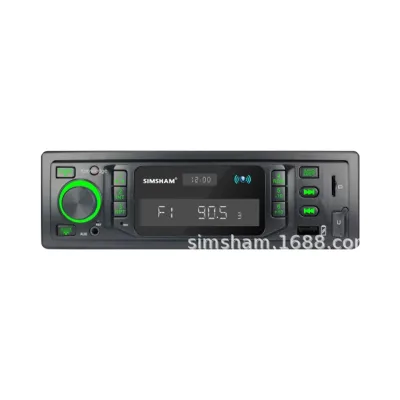 12V/24V Truck and Car Radio with for Bluetooth MP3 & CD Player USB Port Voice Control Clock Display-1 Year Warranty