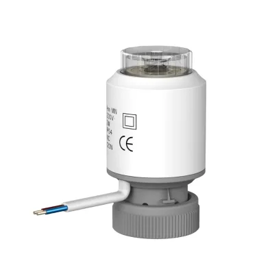 Smart Modern Electric Actuator for Thermal Valve Solar Underfloor Heating Apartment Use Floor Heating Parts Anti-flammable PC