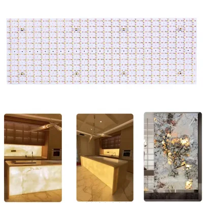 Ultra Thin High Density LED Panel Sheet PMMA Acrylic Backlight Led Sheet Light for Stone
