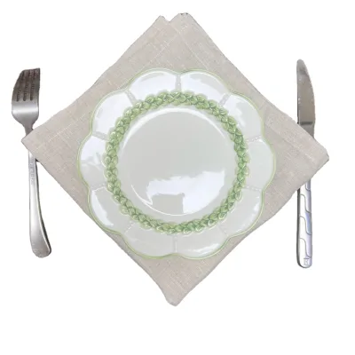 Skin Friendly Customized Napkin with Four Edges 1cm Hem