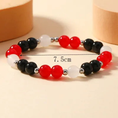 Cross-border new crystal bracelet fashion design tassel crystal bracelet versatile simple couple jewelry