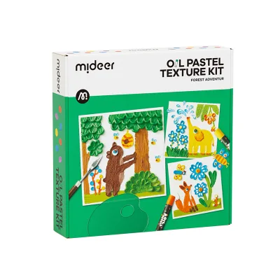 Mideer MD1283 Oil Pastel Texture Kit - Springtime Blossoms  Child Painting KID CRAYON