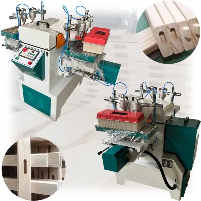 Double End Mortiser and Tenoner Tenoning Woodworking Mortise Machine Mortising Machines
