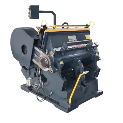 ML Precision Manual Die Cutting Press Machine with Dwell Time Control Dwell Timer Cutter Precision Box Press Clutch Die Cutter