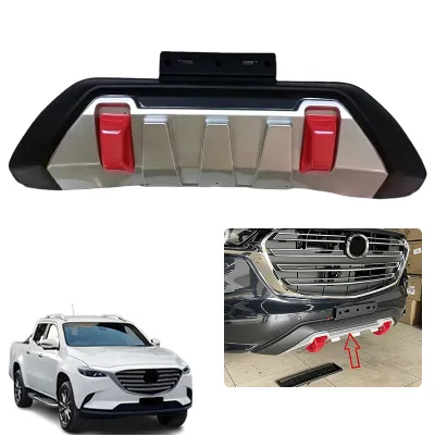 Black-chrome Front Bumper for  BT50 2022-2024 Offroad 4x4 Pickup Truck Body Parts Accessories Front Bumper Guard