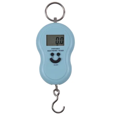 Cheapest Blue Black Orange Digital Household Hand Scales Electric Portable 50kg Scale