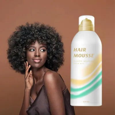 Professional Strong Hold Anti-Humidity Flexible Texture Defining Curls Waves Hair Foam Salon-Grade Vegan Hair Mousse