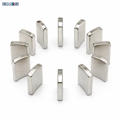 N52SH Neodymium Segment Magnets for High Temperature UAV Motor Rotors and Long Term Contract Orders