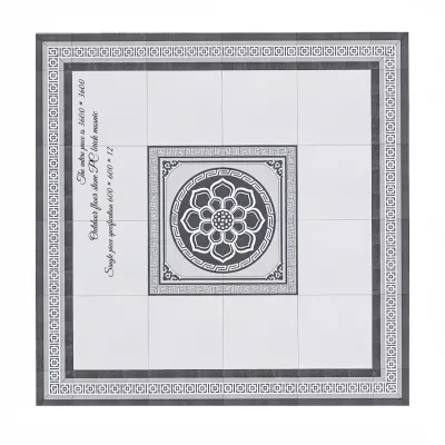 Modern Chinese-Style 600 X 600mm Outdoor Non-Slip Parquet Floor Tile Garden Quartz Paving Stone for Courtyard Use