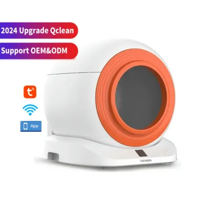 New Style Automatic Cat Toilet Box Smart Self-Cleaning Odor Removal APP Intelligent Automatic Cat Litter Box