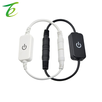 LED touch switch light strip dimmer, touch DC connector, touch sensor control, touch sensor touch led
