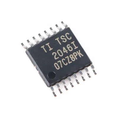 New Original TSC2046IPWR TSSOP-16 4-Wire Micro Touchscreen Controller IC Chip