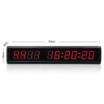 Portable 1.8'' LED Date Timer Clock with Hour Minute Second Display 9999 Days Countdown for Sports Back to School Anniversaries