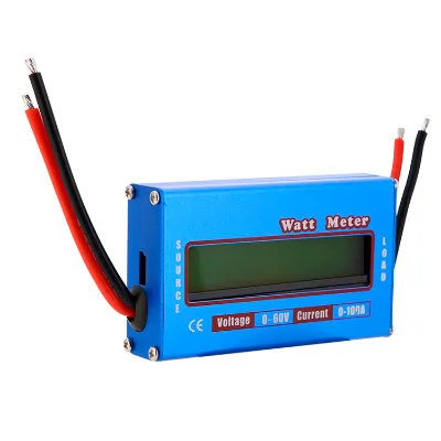 DC 60V 100A Digital LCD Display Battery Power Analyzer Watt Meter Checker Balance Voltage Balancer Charger RC Aircraft Tools Toy