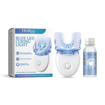 Wholesale Customization Oralhoe Plastic Denture Kit for Home Dental Care Filling Gaps in Teeth