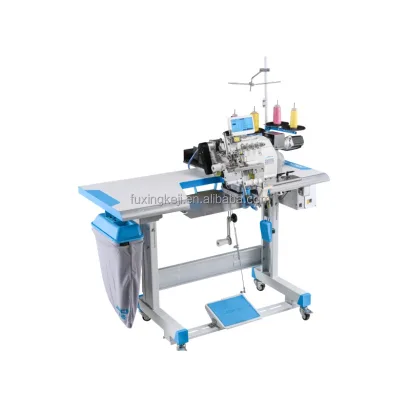 Jack 797-FR09E T-shirt Neck Overlock Machine With Touch Screen Panel T-shirt Neck and Collar Attaching Industrial Sewing Machine