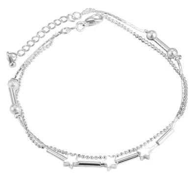 Hot Selling Foot Chain Boho Beach Jewelry Layer Anklet for Women Adjustable Anklet