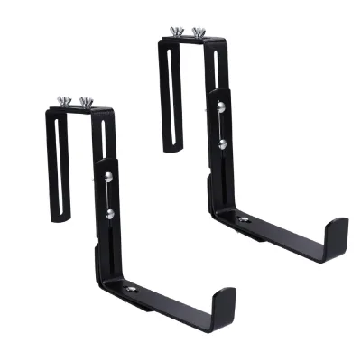 Metal Decorative Wall Hooks and Window Flower Box Bracket for Railing Balcony Use Tool Essential