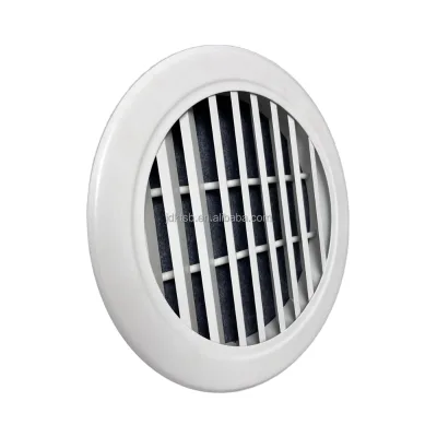 Central Air Conditioning 200 250mm Aluminum Alloy Air Outlet 17° Blade Return Air Outlet for Living Room