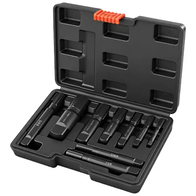 Water Pipe Six-Six Breakage Thread Extractor Set Multifunctional Repair Tool Chromium-Molybdenum Steel Split-and-Cut Wire
