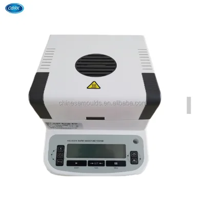 Professional Halogen Moisture Balance Tester - 120g 0.01g for Food, Feed & Building Materials