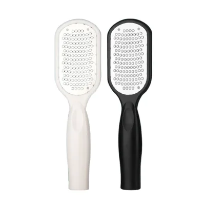 Factory Wholesales Foot Care Supplies Stainless Steel Callus Removal Tools Plastic Handle Foot Files Superior Quality Foot Rasp