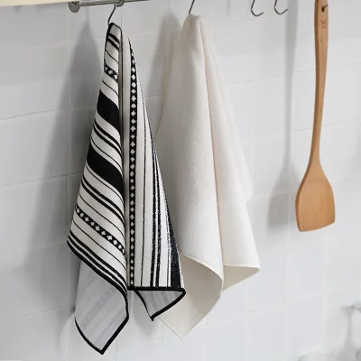 Assorted Printing Microfiber Kitchen Towels Washable Microfiber Towel for Household Kitchen Windows Dust Free