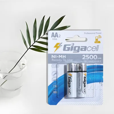 1.2v Ni-mh AA Double a Rechargeable Battery Pre-Charged Low Self-Discharge for Toys Remotes Flashlights Speedlite