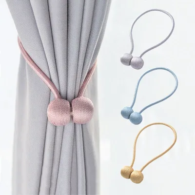 Hot Sale 19 Colors 46 cm Gold Magnetic Macrame Curtains Accessories Buckle Tiebacks Holder