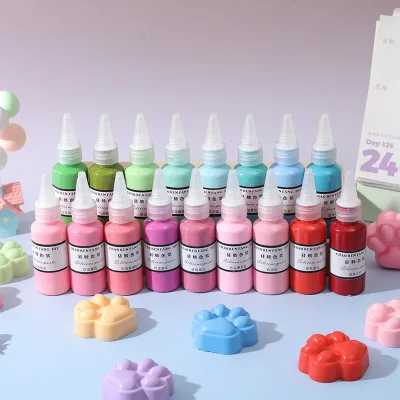 Hot Selling Silicone Pigment Dye Taba Squishy Silicone Pigment for Squishy Making Kit and Silicone Rubber Molds