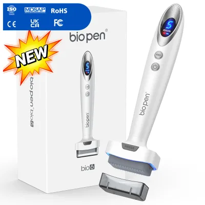 Wholesale New Design Face Body Massage Adjustable Derma Roller Needle Derma Stamp Bio 6