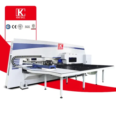 Automatic Hydraulic Cnc Turret Sheet Metal Punch Eyelet Punching Machine 24 Station Siemen System