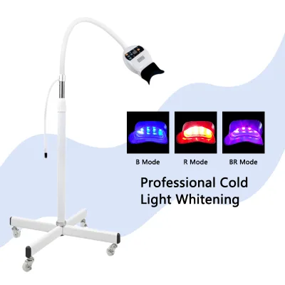 Profesional Dental Teeth Whitening Machine 8Pcs LED Cold Light Bleaching Lamp Dentist Clinic Personal Beauty Salon Instrument